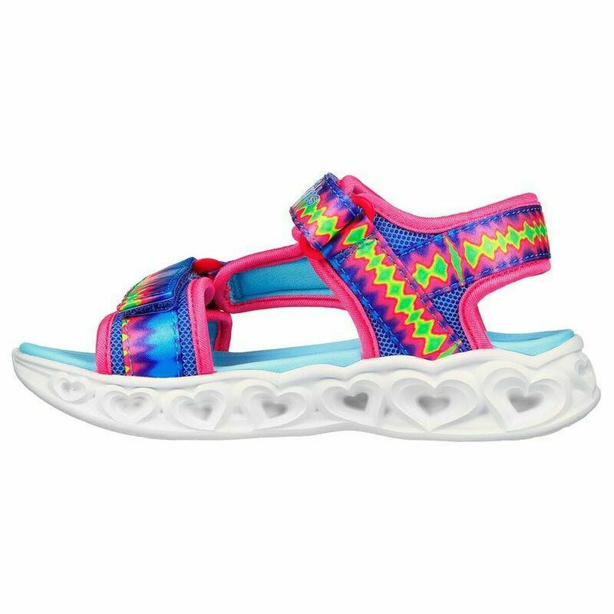Sandaler till barn Skechers Heart Lights Rosa - 14