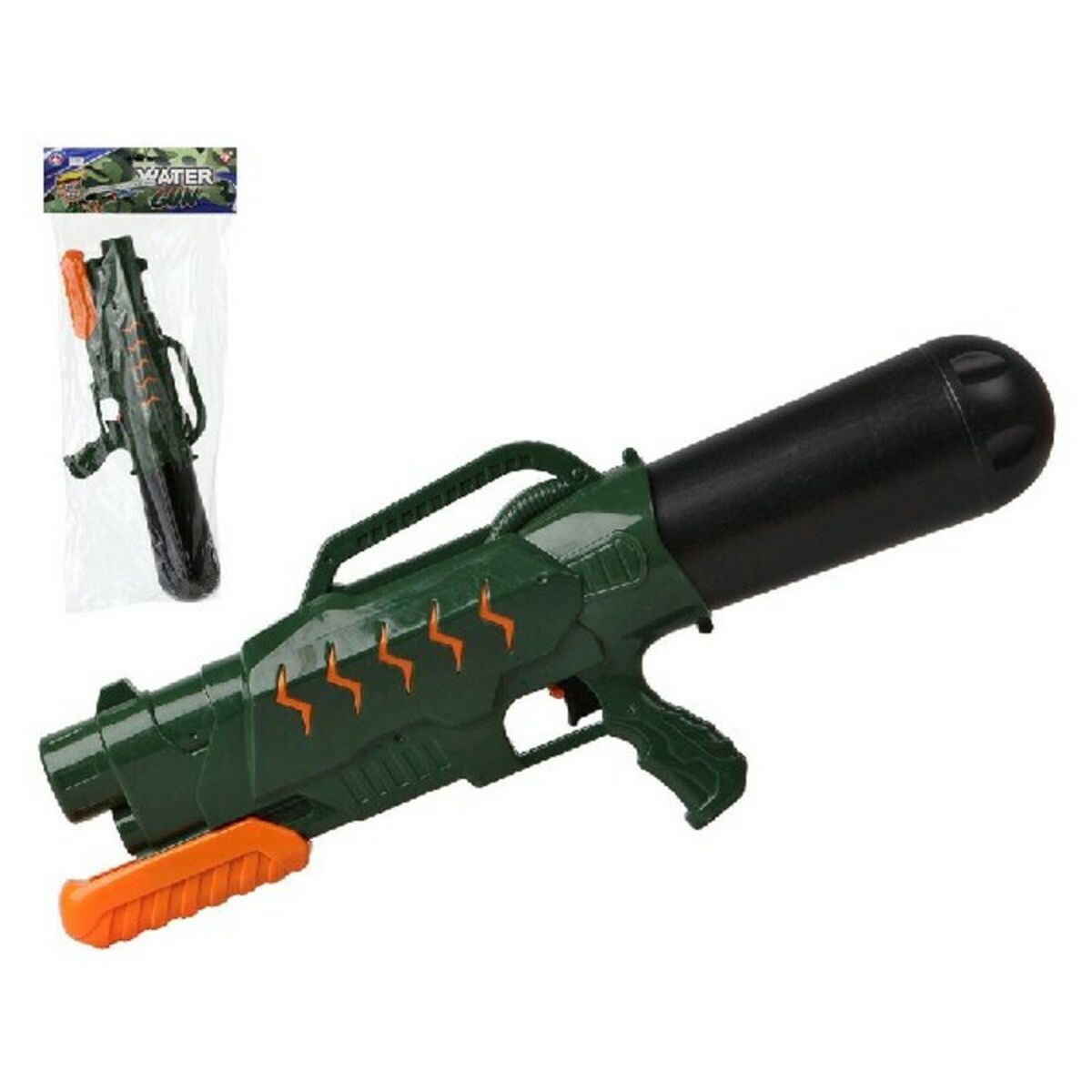 Vattenpistol Svart/Grön (50 cm) - 2