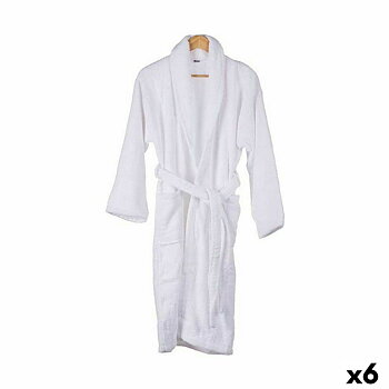 Morgonrock L/XL Vit (6 antal)