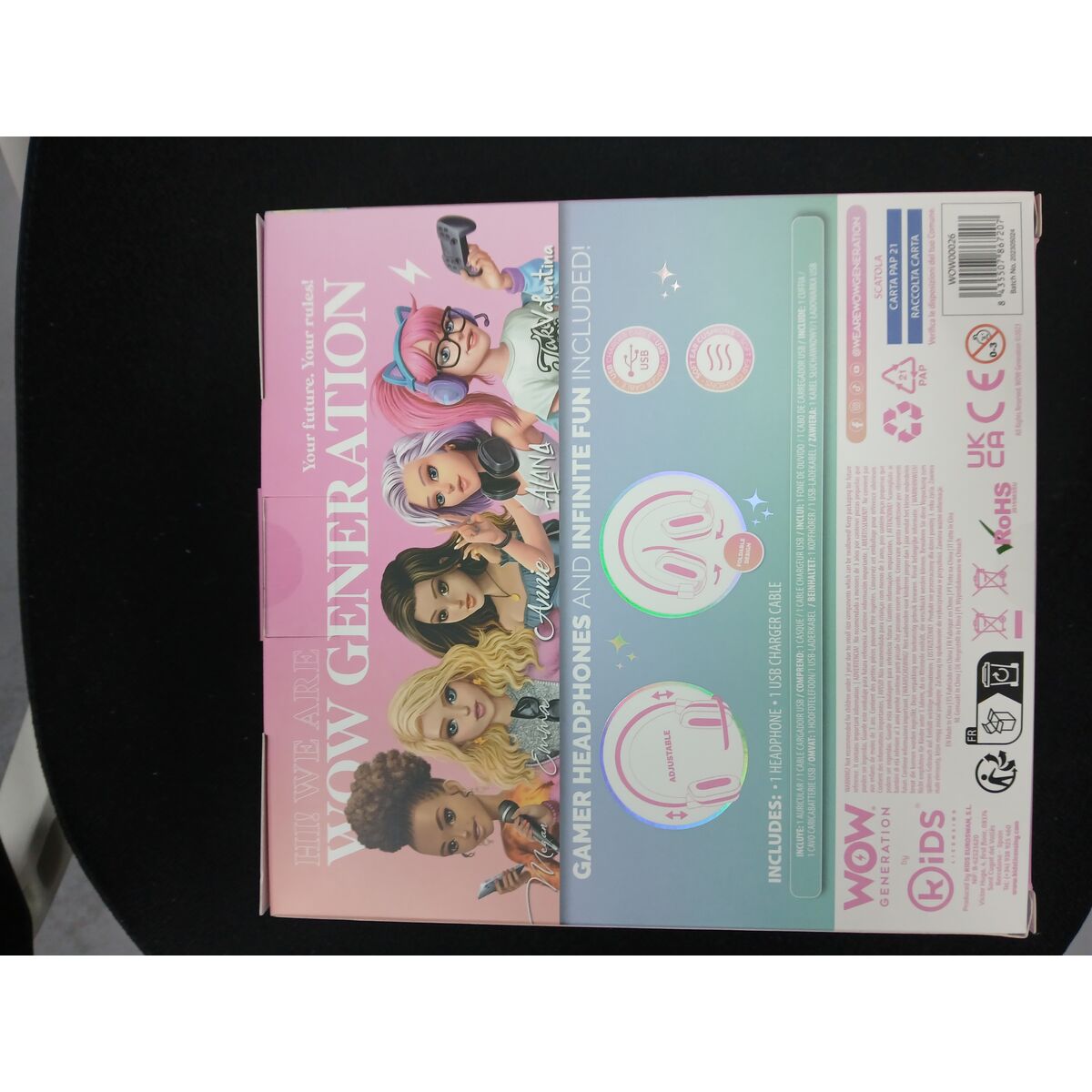Bluetooth Hörlurar Wow Generation 26 x 22 x 6,5 cm - 11