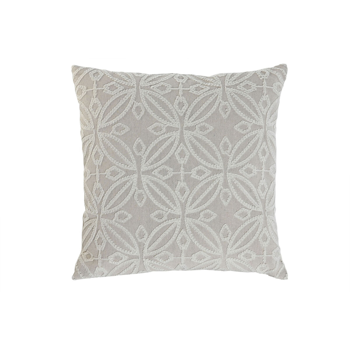Kudde Home ESPRIT Beige Shabby Chic 45 x 45 cm