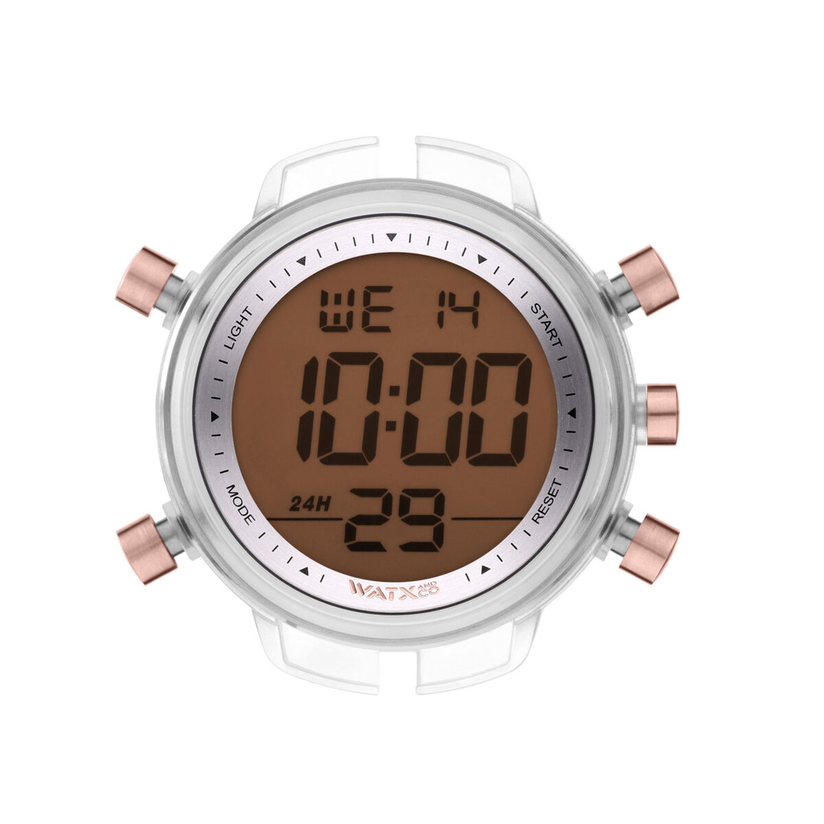 Unisexklocka Watx & Colors RWA1778 Grå Silvrig (Ø 49 mm)