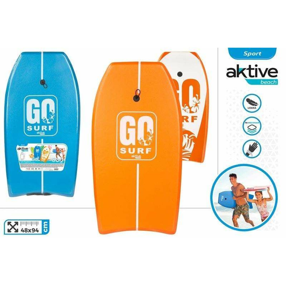 Bodyboard Aktive 94 cm - 2