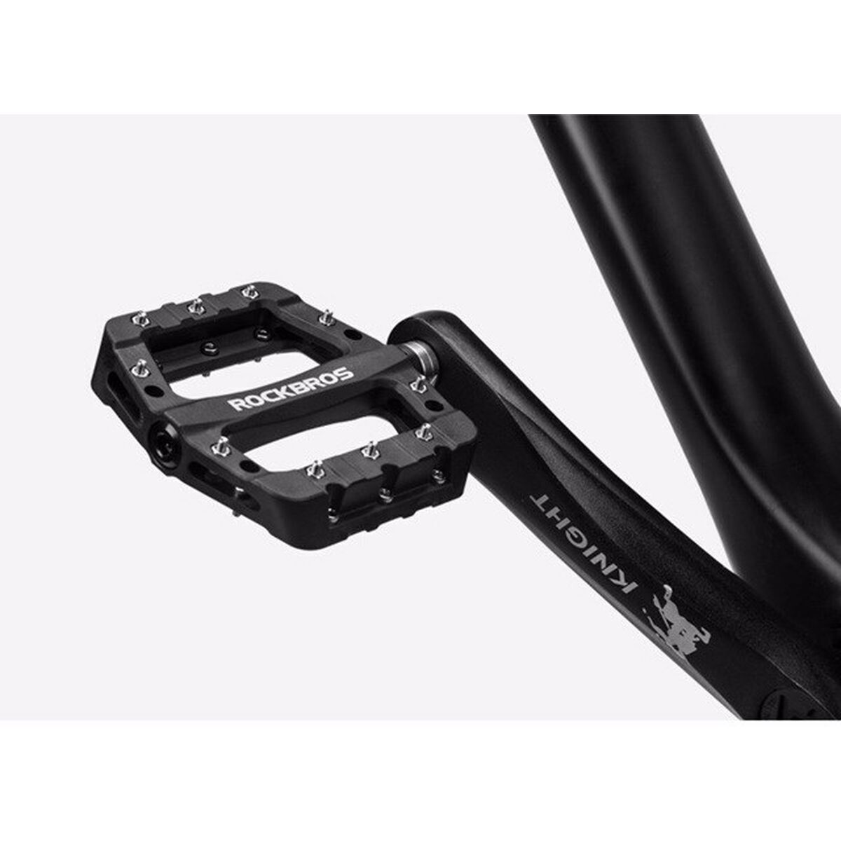 Pedaler Rockbros 2017-12CBK Svart Silvrig - 2