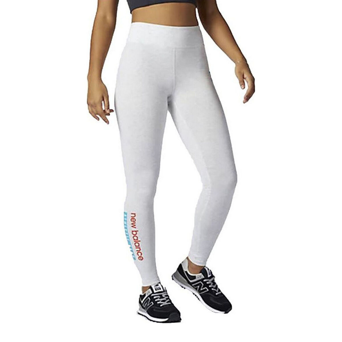 Sportleggings, Herr New Balance Essentials Field Day Vit - 3