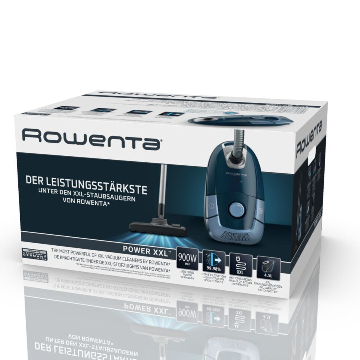 Dammsugare med Påse Rowenta RO3172EA 900 W 4,5 L Blå - 11