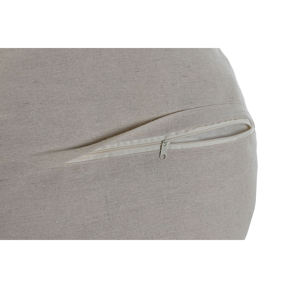 Kudde Home ESPRIT Beige Romantisk 45 x 45 x 10 cm - 3