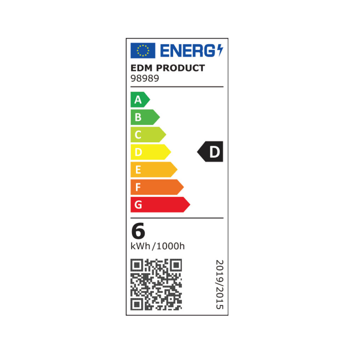 LED-lampa EDM 98989 D 5,5 W 58 W R7s 600 lm Ø 1,5 x 7,8 cm Linjär (4000 K) - 4
