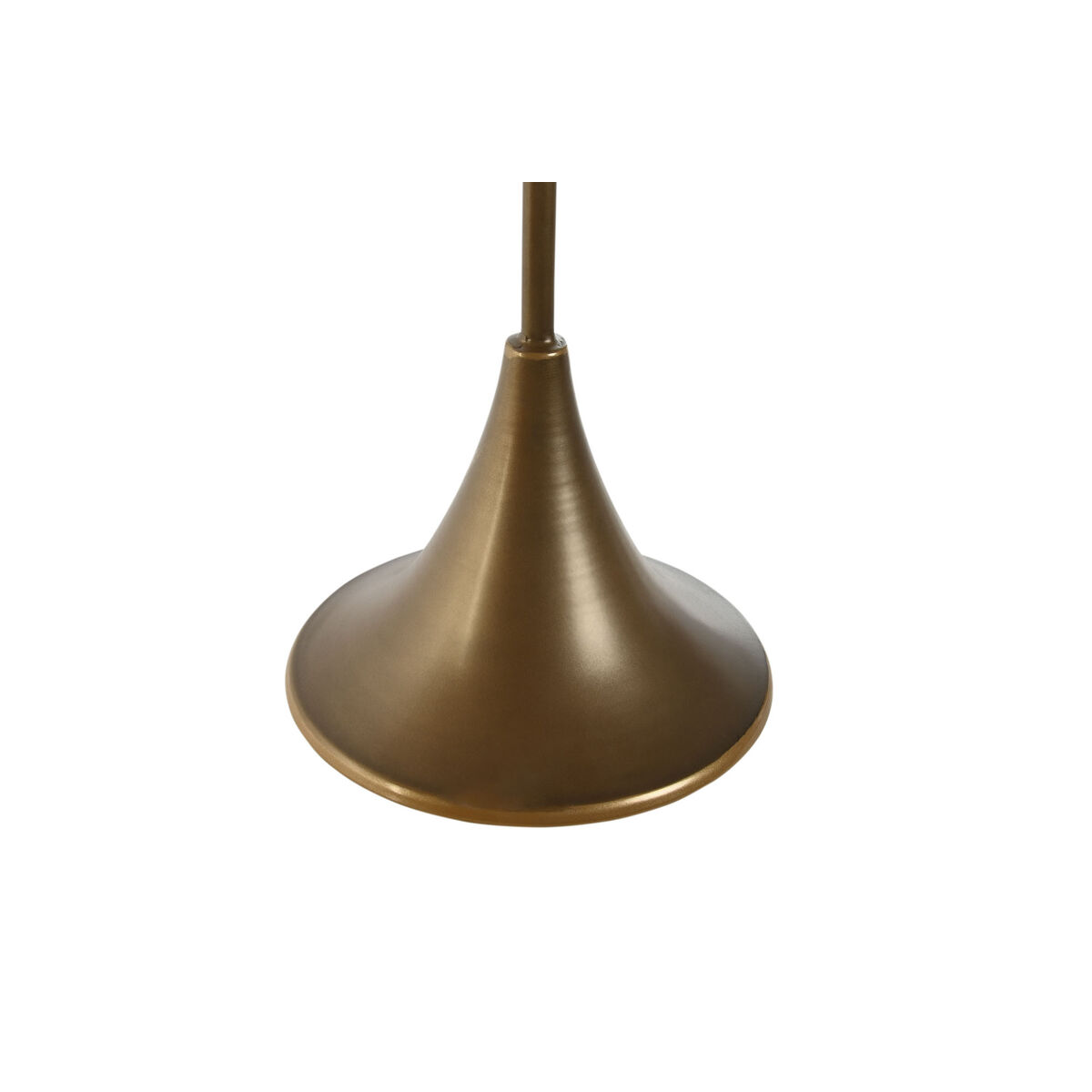 Ljusstakar Home ESPRIT Gyllene Metall 21 x 21 x 78 cm - 3