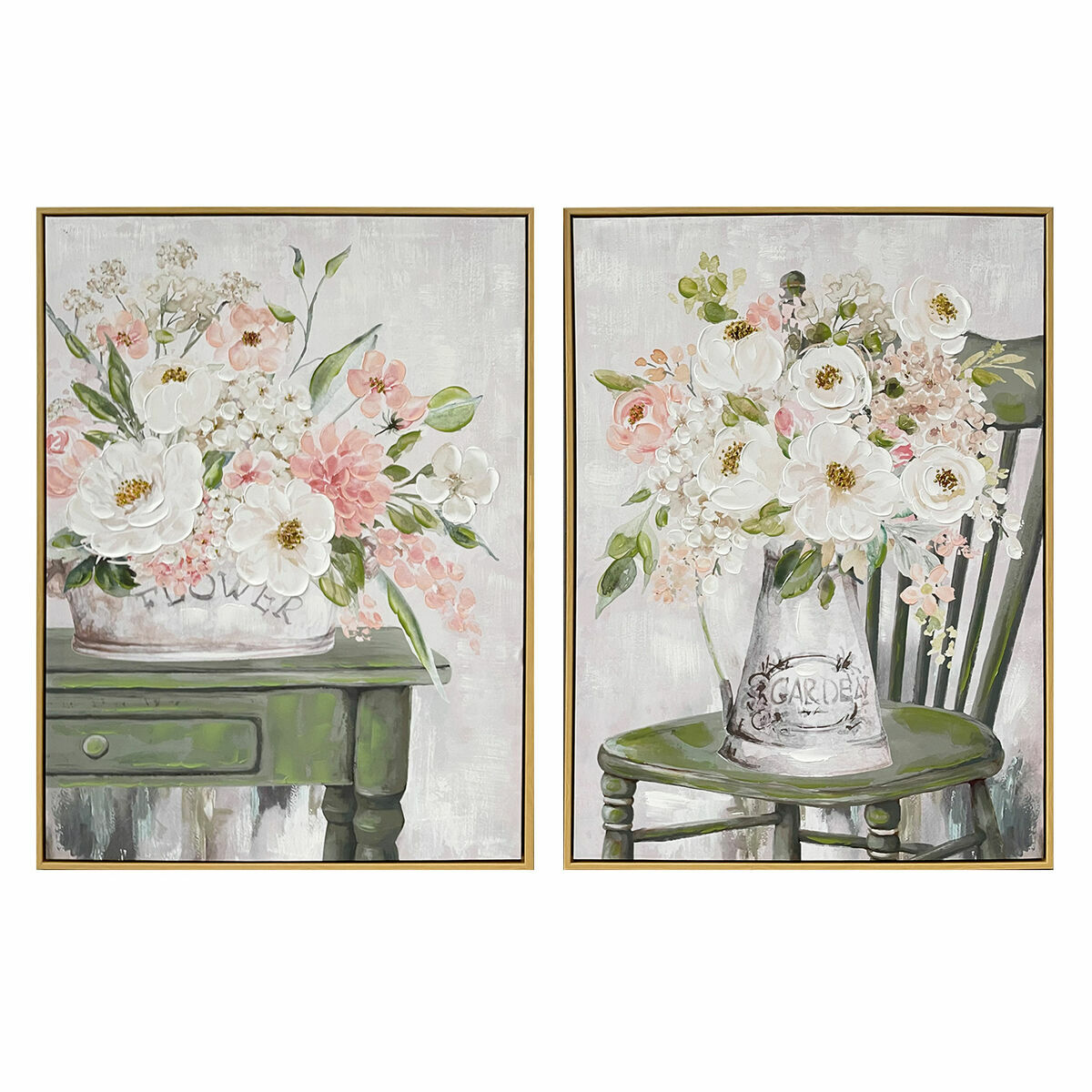 Kanvas DKD Home Decor polystyren Kanvas 60 x 3,5 x 80 cm - 3