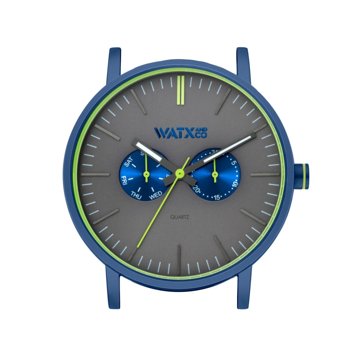 Unisexklocka Watx & Colors WXCA2726  Blå Grå (Ø 44 mm)