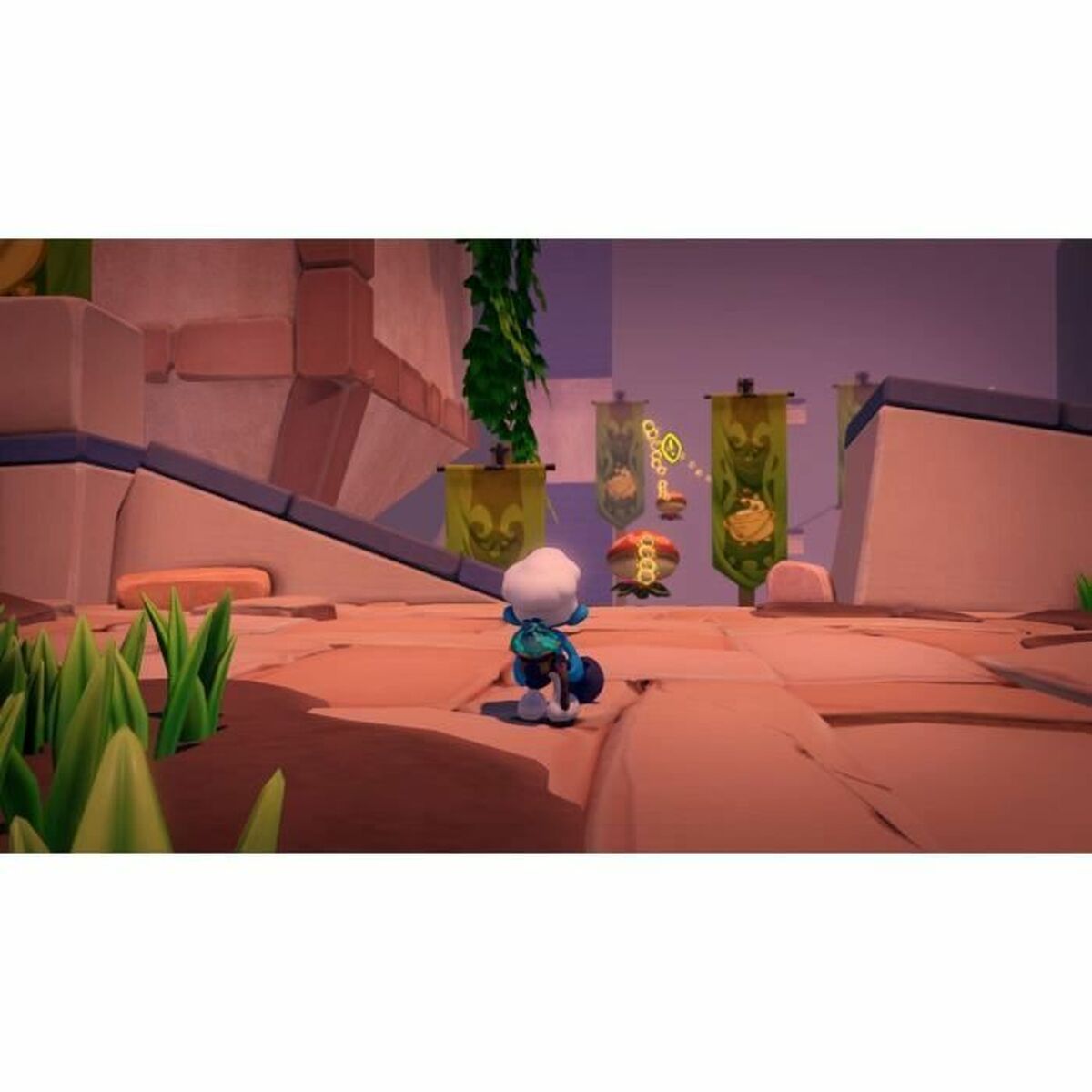 TV-spel för Switch Microids 3 in 1: Marsupilami + Les Sisters + The Smurfs: Village Party (FR) - 2