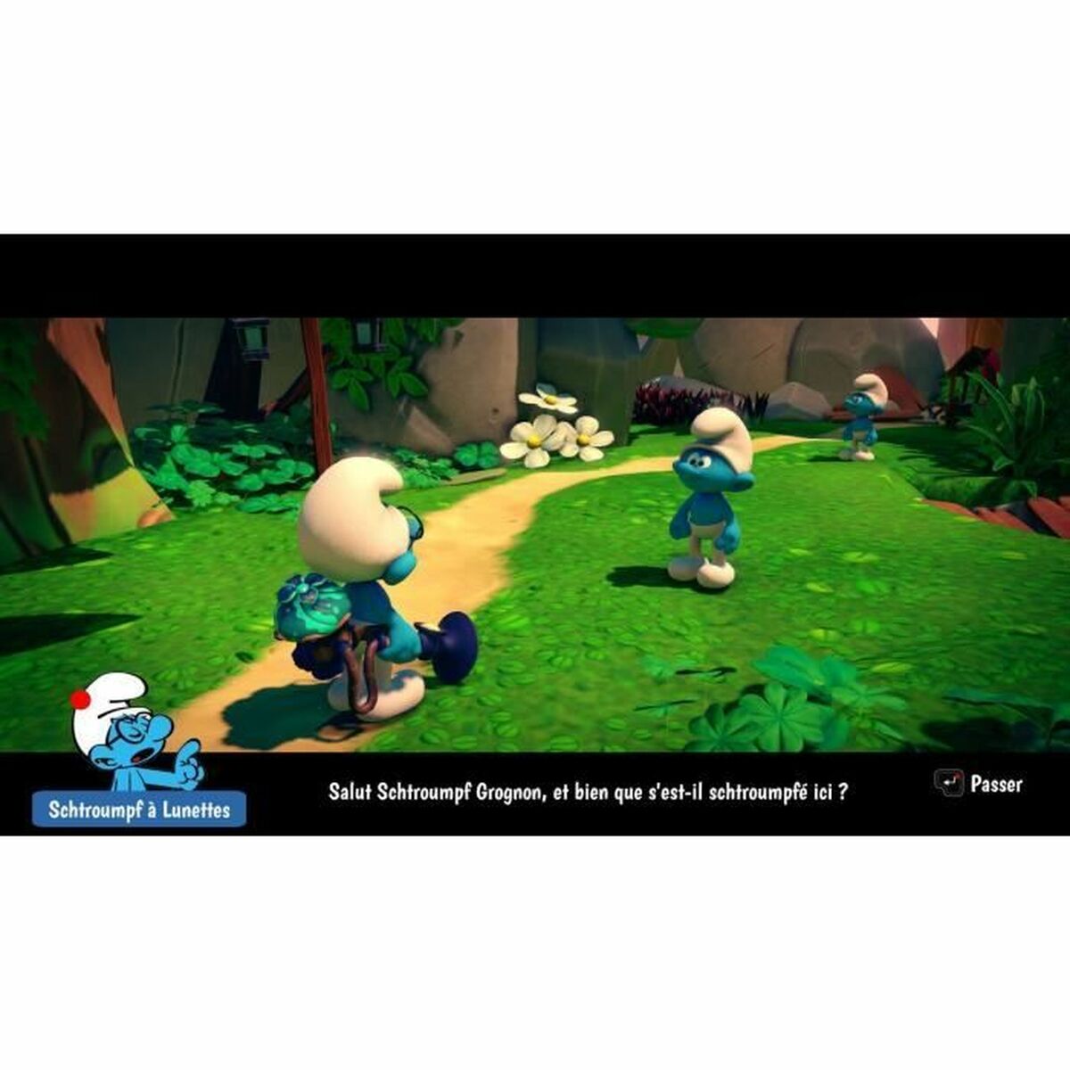 TV-spel för Switch Microids 3 in 1: Marsupilami + Les Sisters + The Smurfs: Village Party (FR) - 3