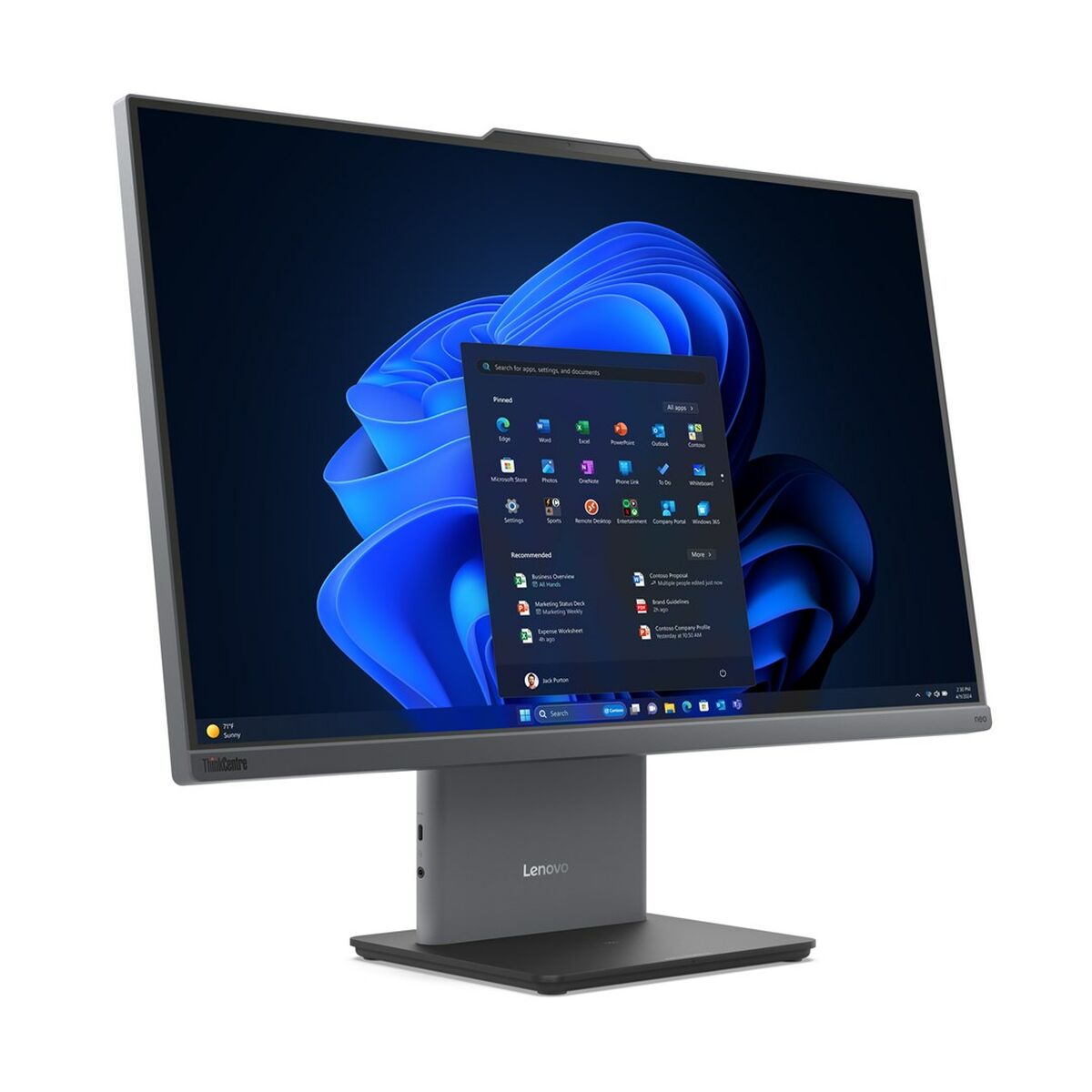 All in One Lenovo 12SA000APB 27" Intel Core i3-1315U 8 GB RAM 512 GB SSD - 3