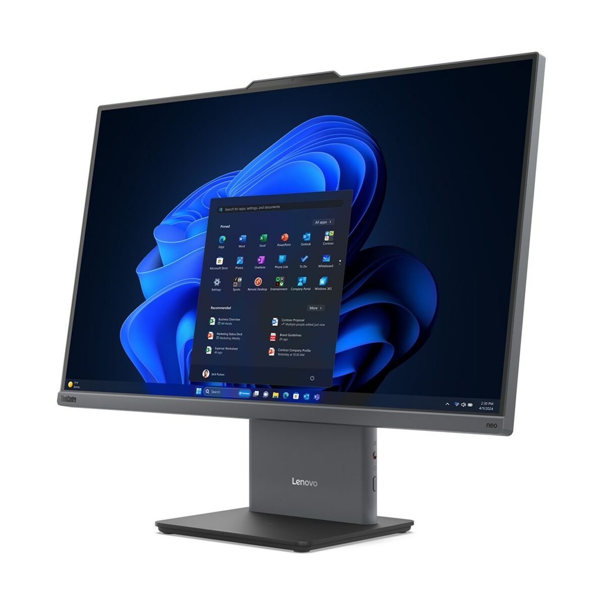 All in One Lenovo 12SA000APB 27" Intel Core i3-1315U 8 GB RAM 512 GB SSD - 2
