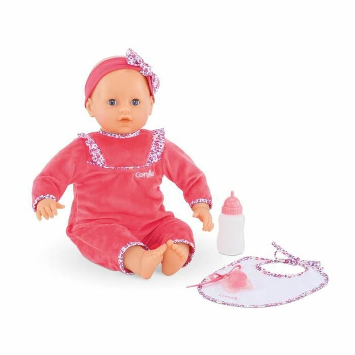 Babydocka med tillbehör Corolle Lila Chérie med ljud - 2