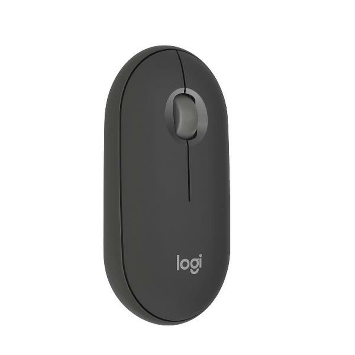 Trådlös Mus Bluetooth Logitech M350S Grafit Stål - 3
