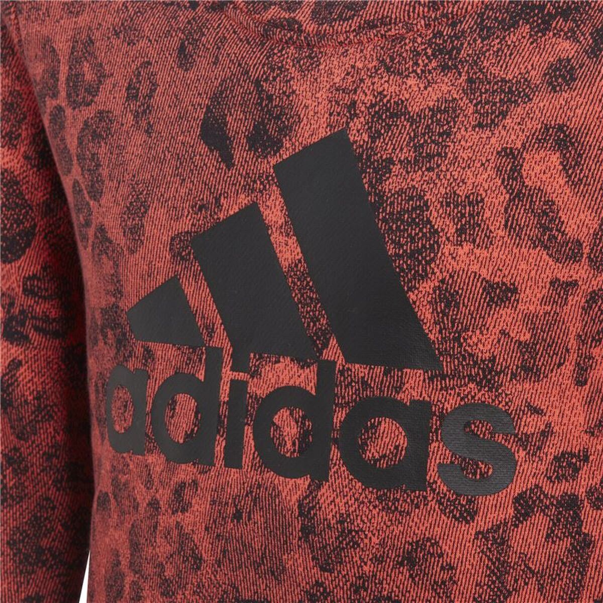 Tröja utan luva, Flickor Adidas YG Crew Röd - 8