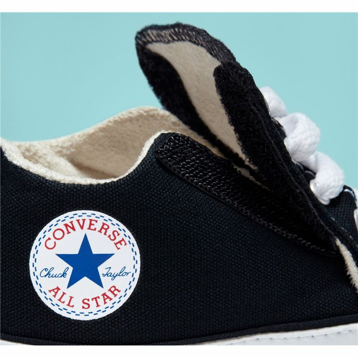 Sportskor för barn Converse Chuck Taylor All Star Cribster Svart Multicolour - 2