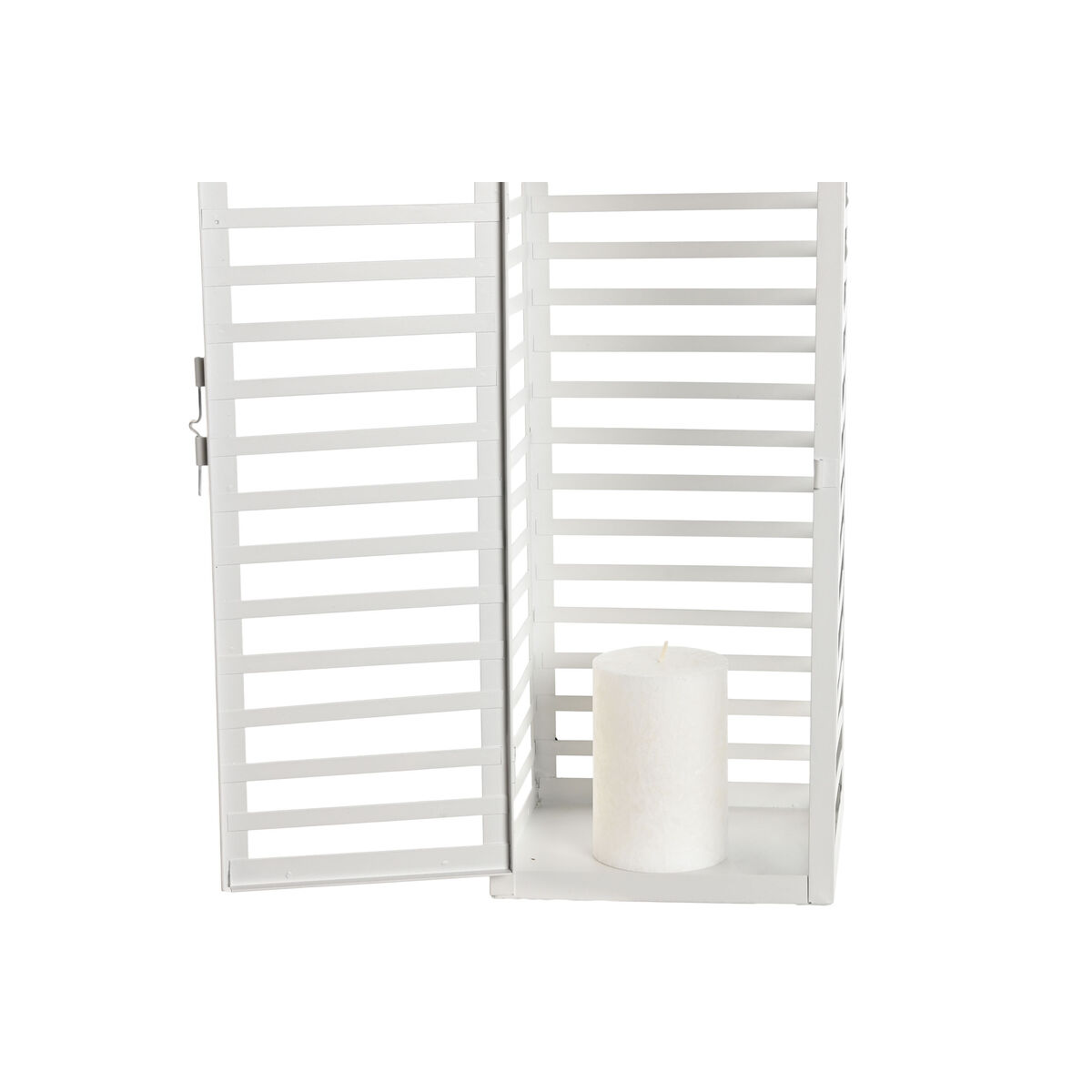 Gatlykta Home ESPRIT Vit Järn 17 x 17 x 44 cm (2 Delar) - 3