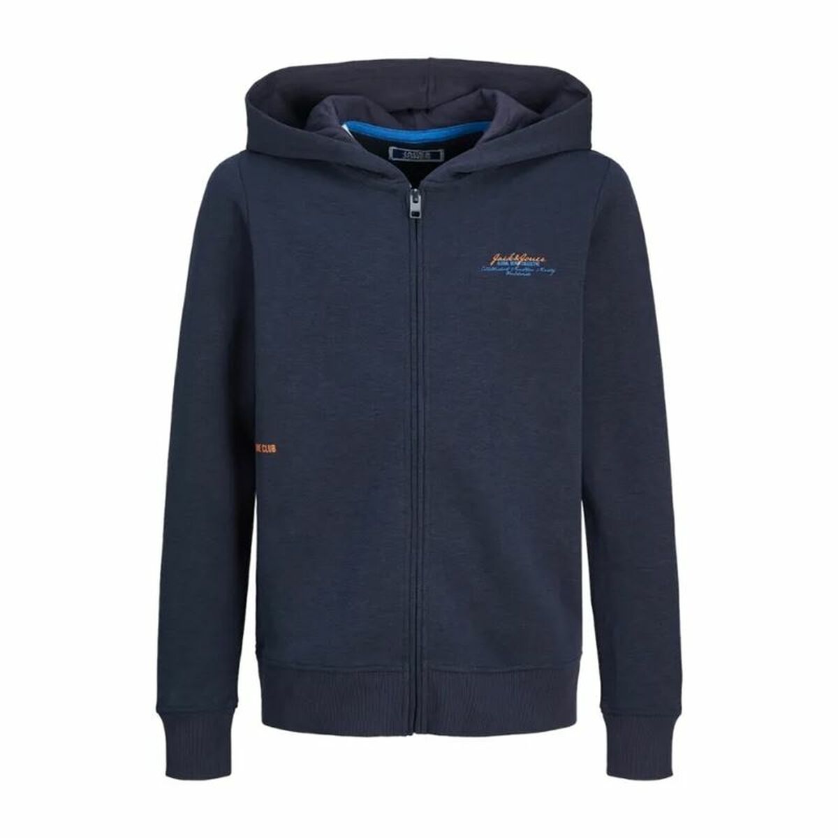Träningsjacka Herr Jack & Jones Jack and Jones great B2S Logo Zip Navy