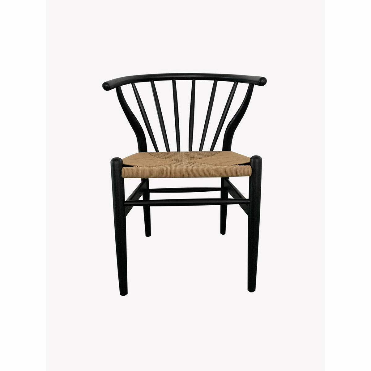 Matsalsstol DKD Home Decor Svart Multicolour 57 x 47 x 80 cm