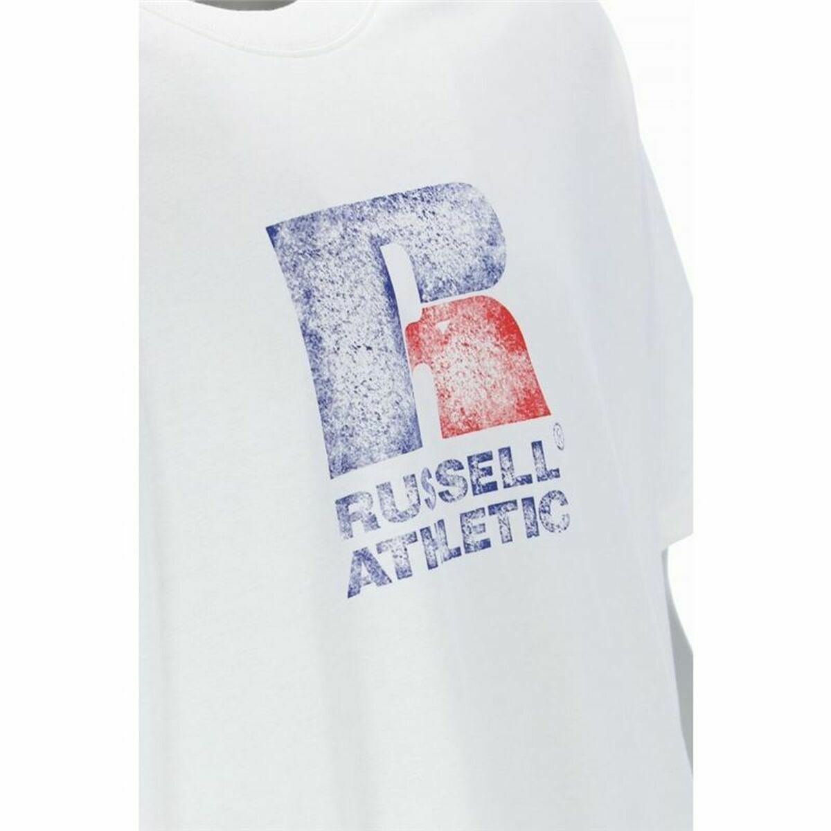 T-shirt med kortärm Russell Athletic Emt E36201 Vit Män - 9