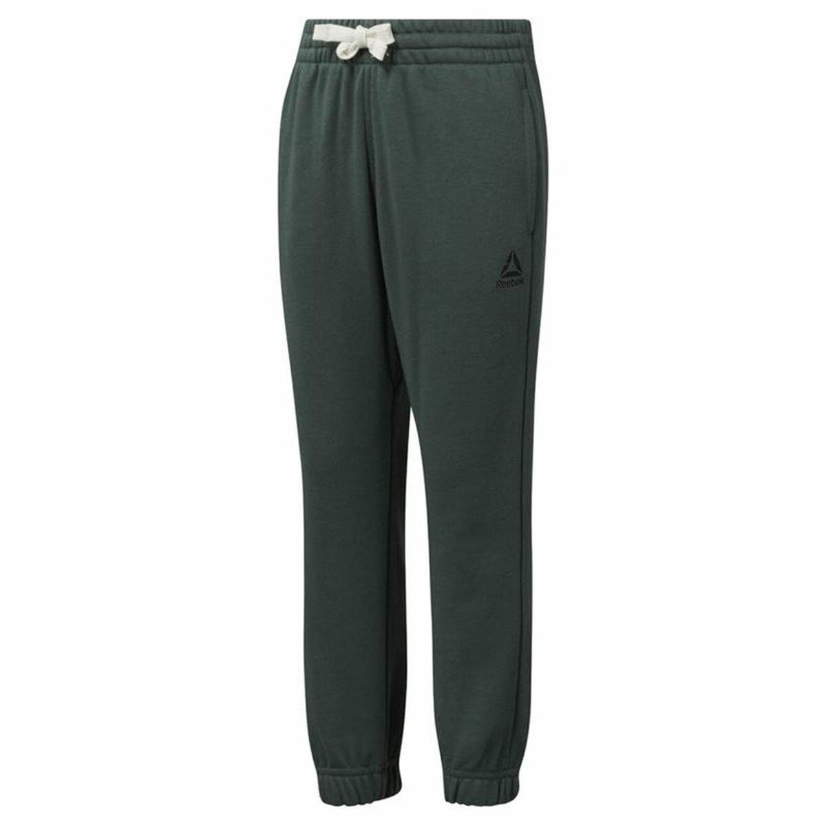 Nederdel träningsoverall för barn Reebok Essentials French Terry Oliv - 6