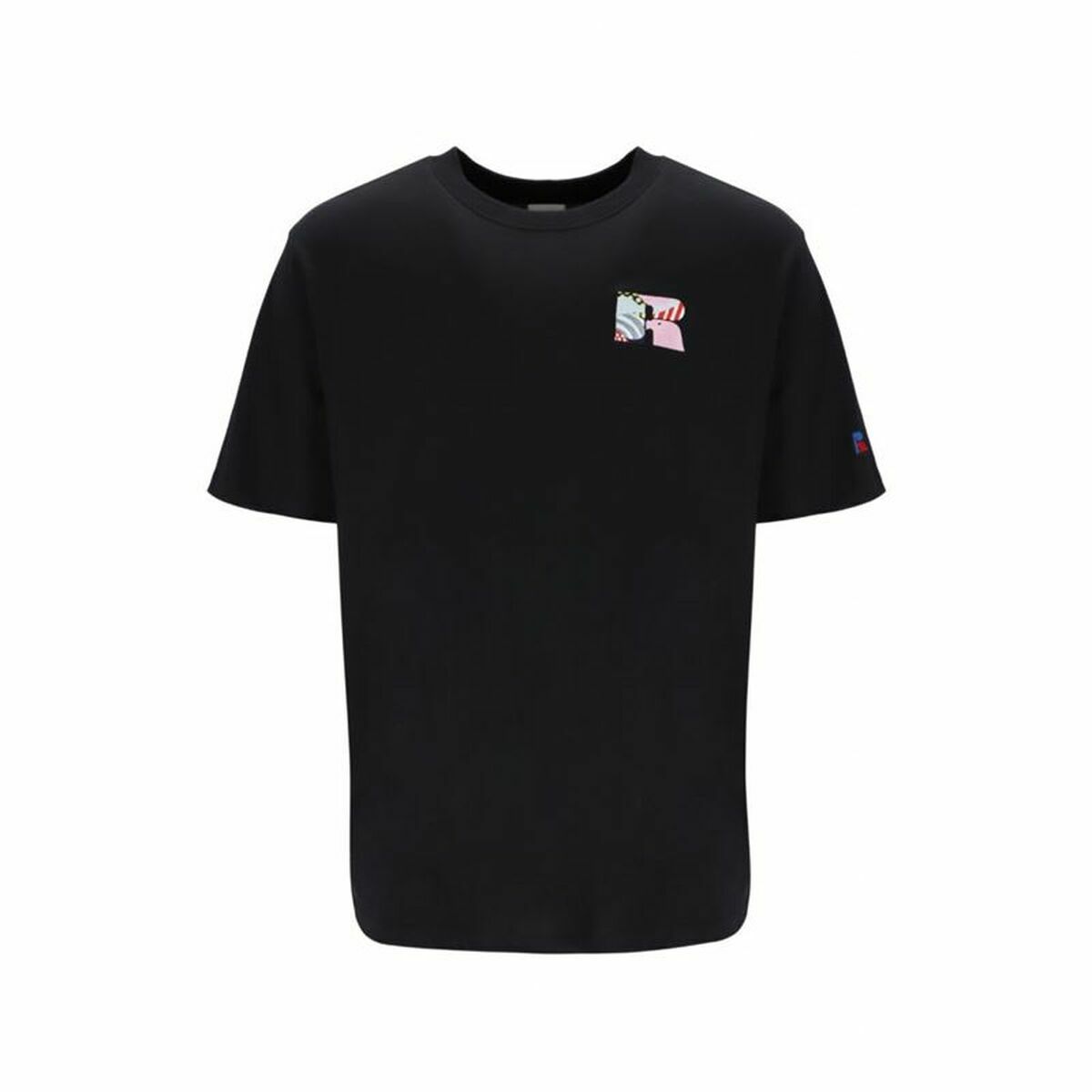 T-shirt med kortärm Russell Athletic Emt E36221 Svart Män - 5