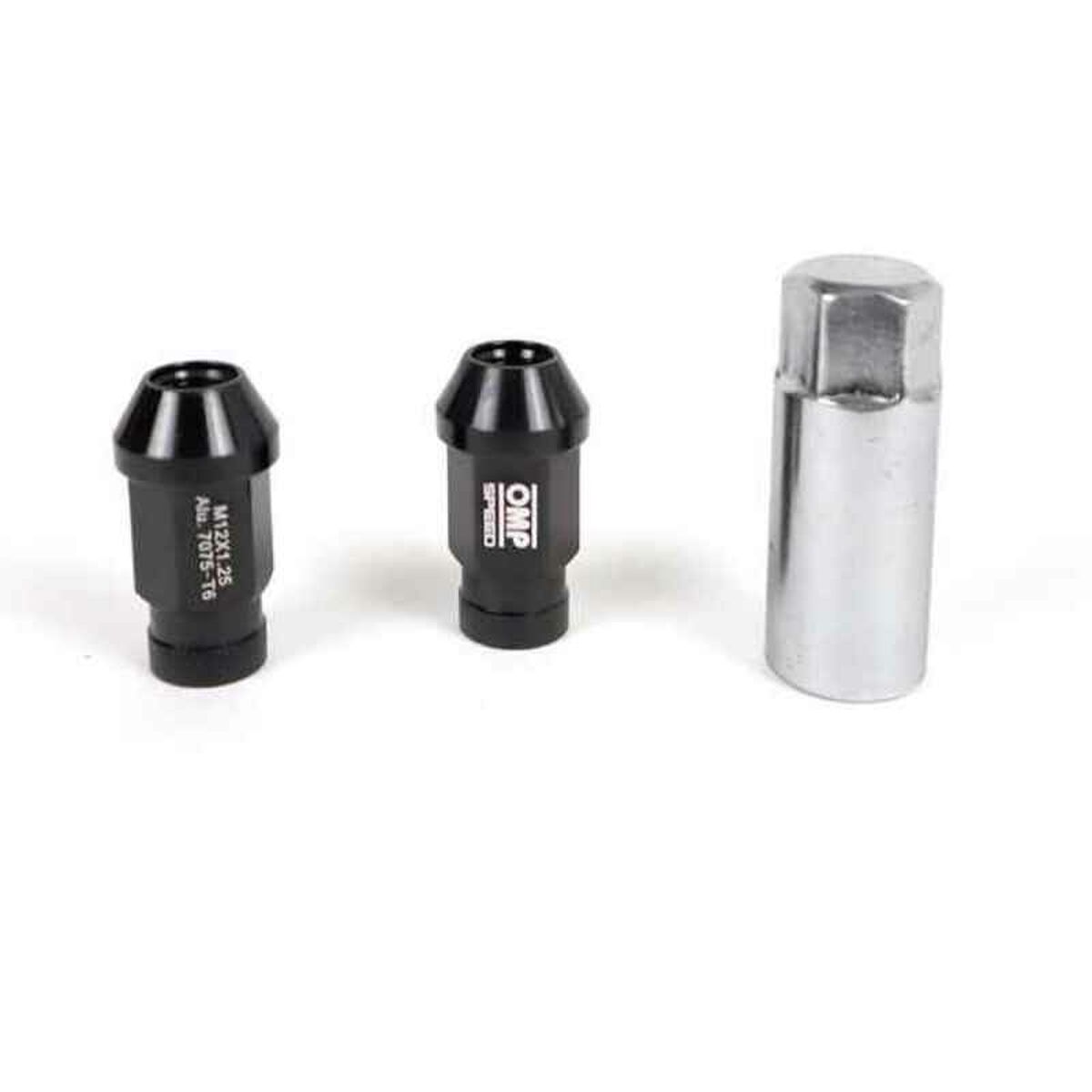 Set Skruv OMP 7075 40 mm M12 x 1,50 20 uds Svart - 2