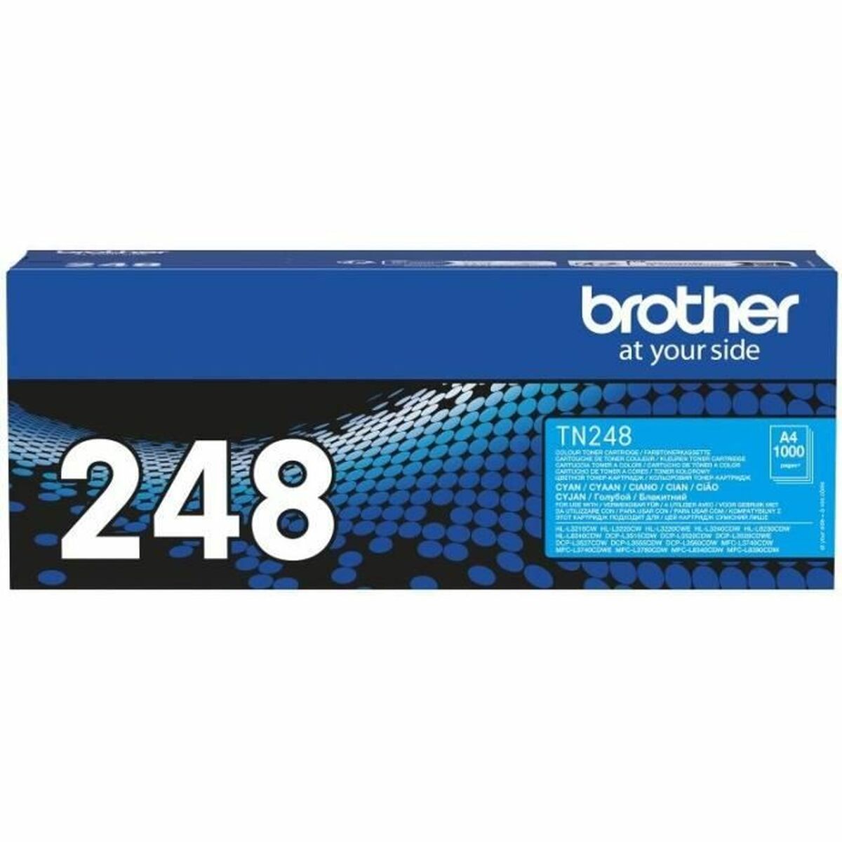 Original Toner Brother TN-248C Turkos - 2