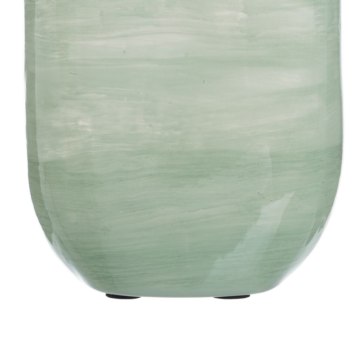 Dekorativ flaska Grön Silvrig 16 x 9 x 54 cm Dekorations - 6