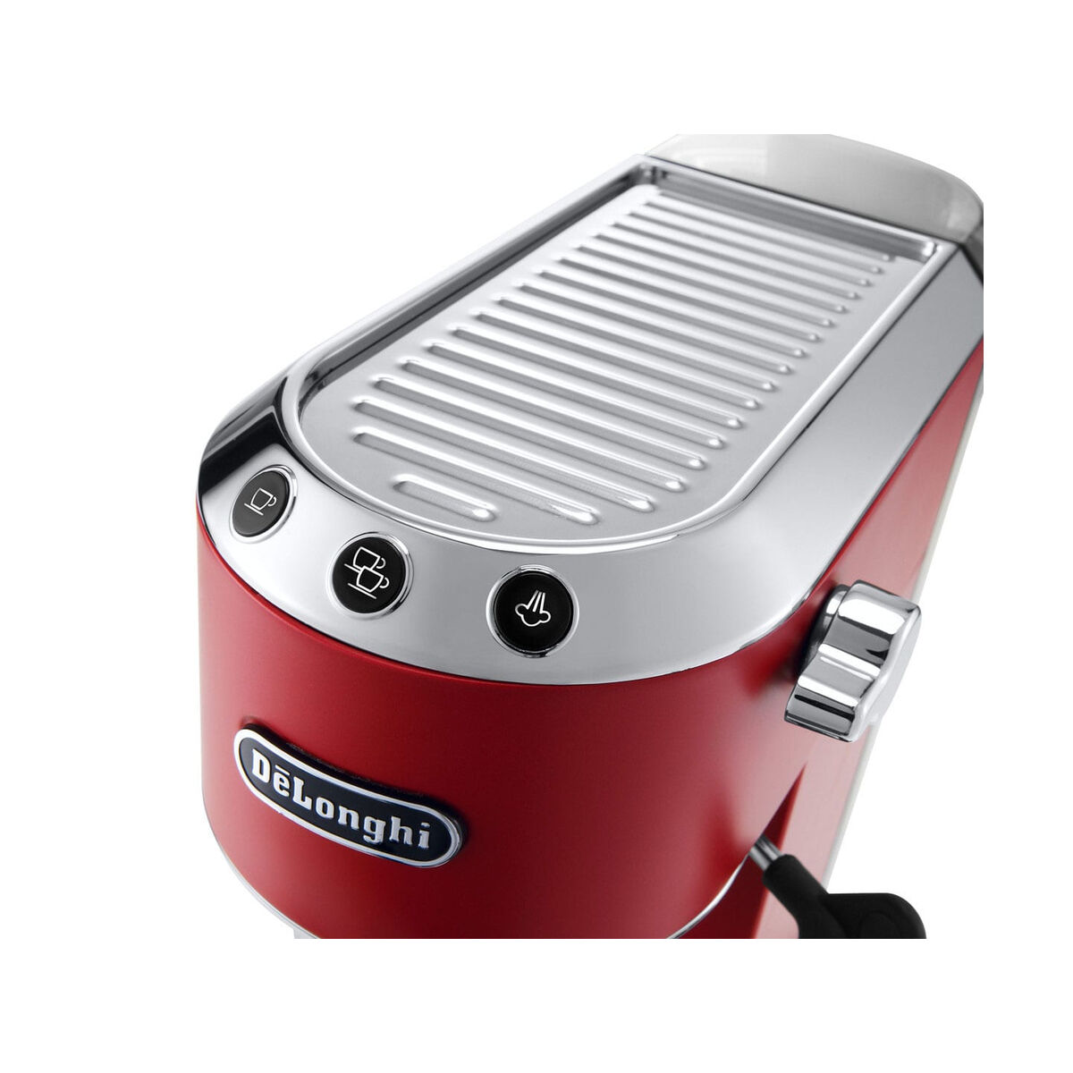 Kaffepress DeLonghi 0132106169 Rostfritt stål Röd 1 L - 2