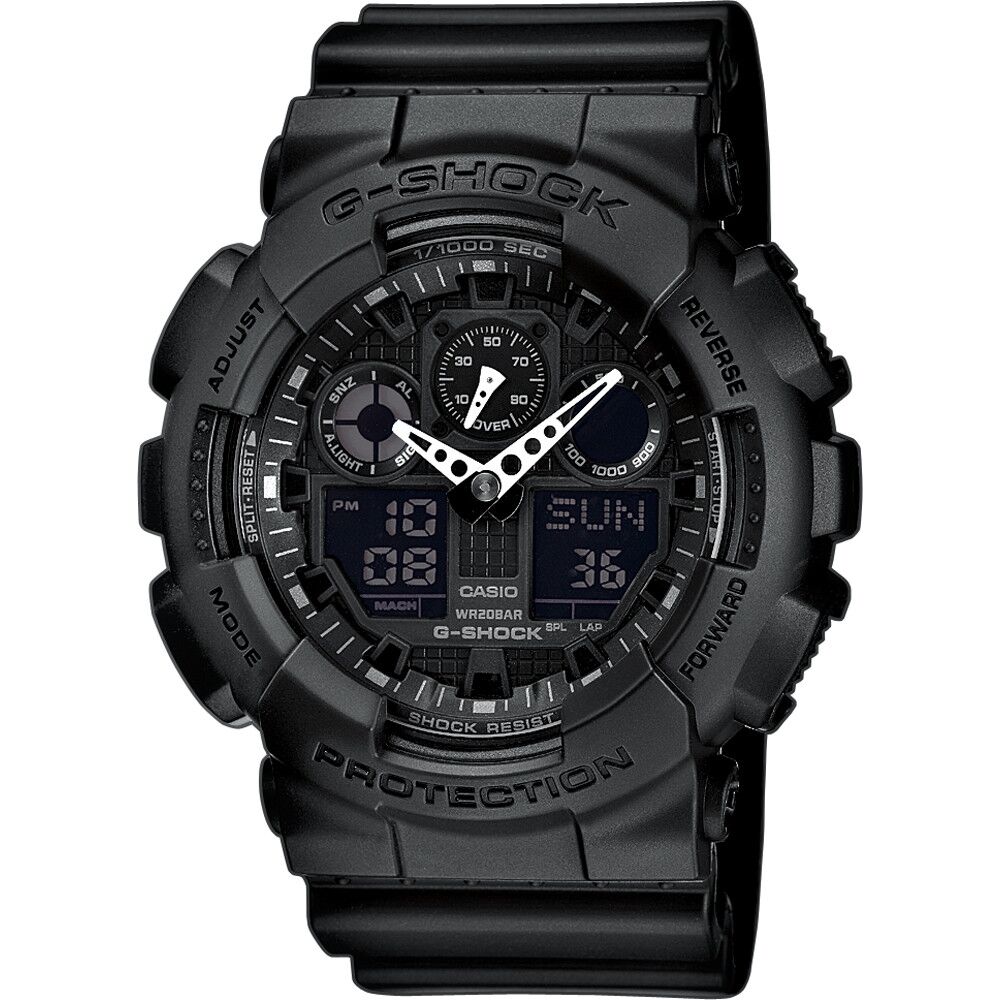 Herrklocka Casio G-Shock GA-100-1A1ER Svart