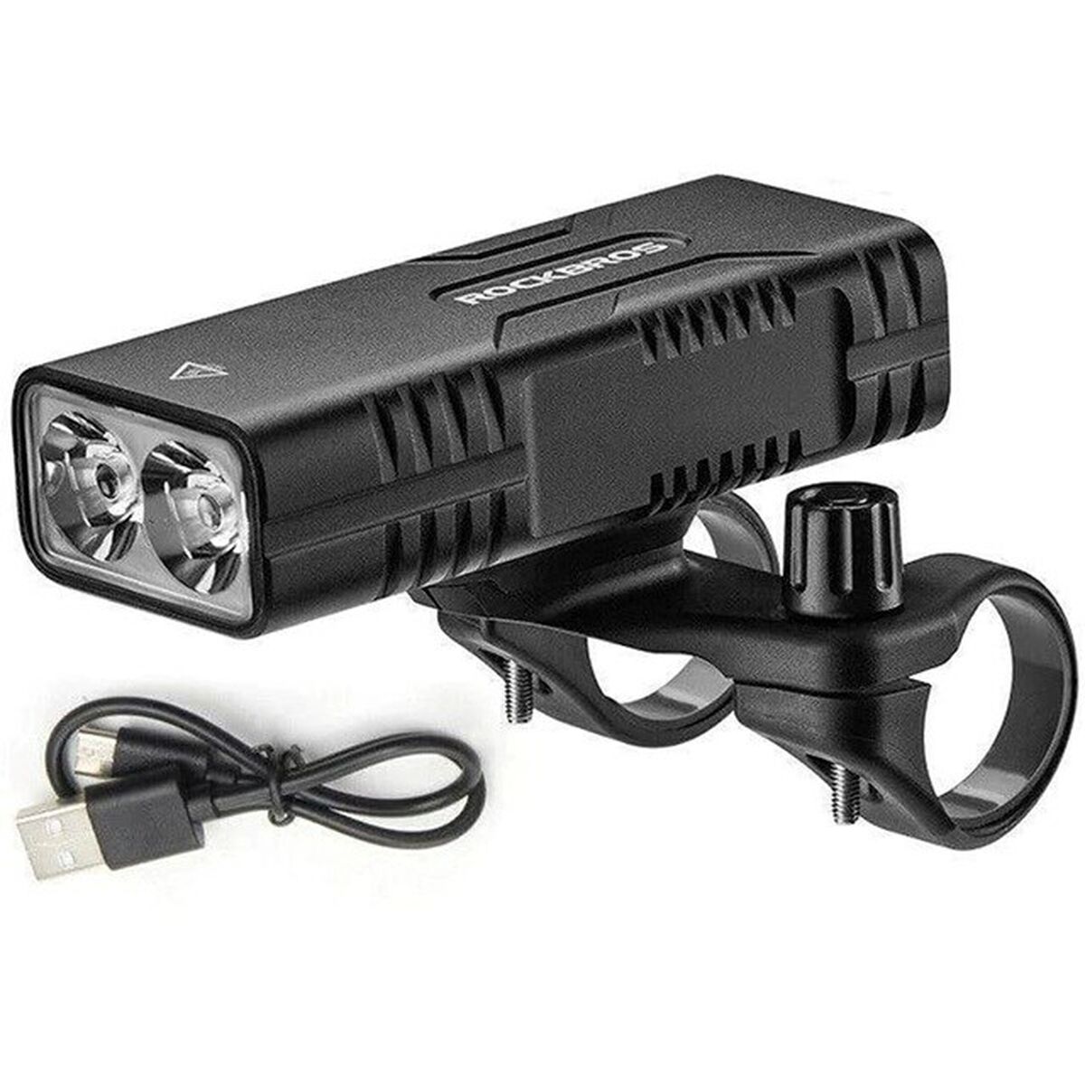 LED-lampa för cykel Rockbros Luz de bicicleta con función de powerbank - 2