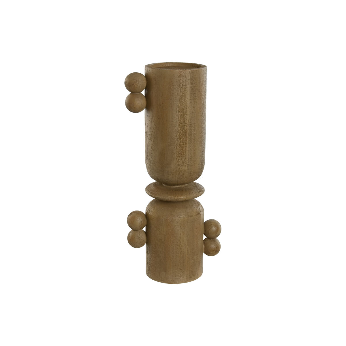 Kandelaber Home ESPRIT Brun Harts Trä 15 x 9,5 x 35 cm - 4