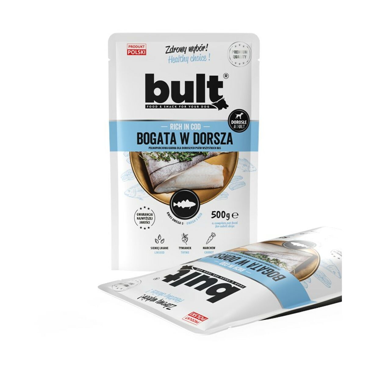 Våt mat Bult Rich in cod Fisk 100 g