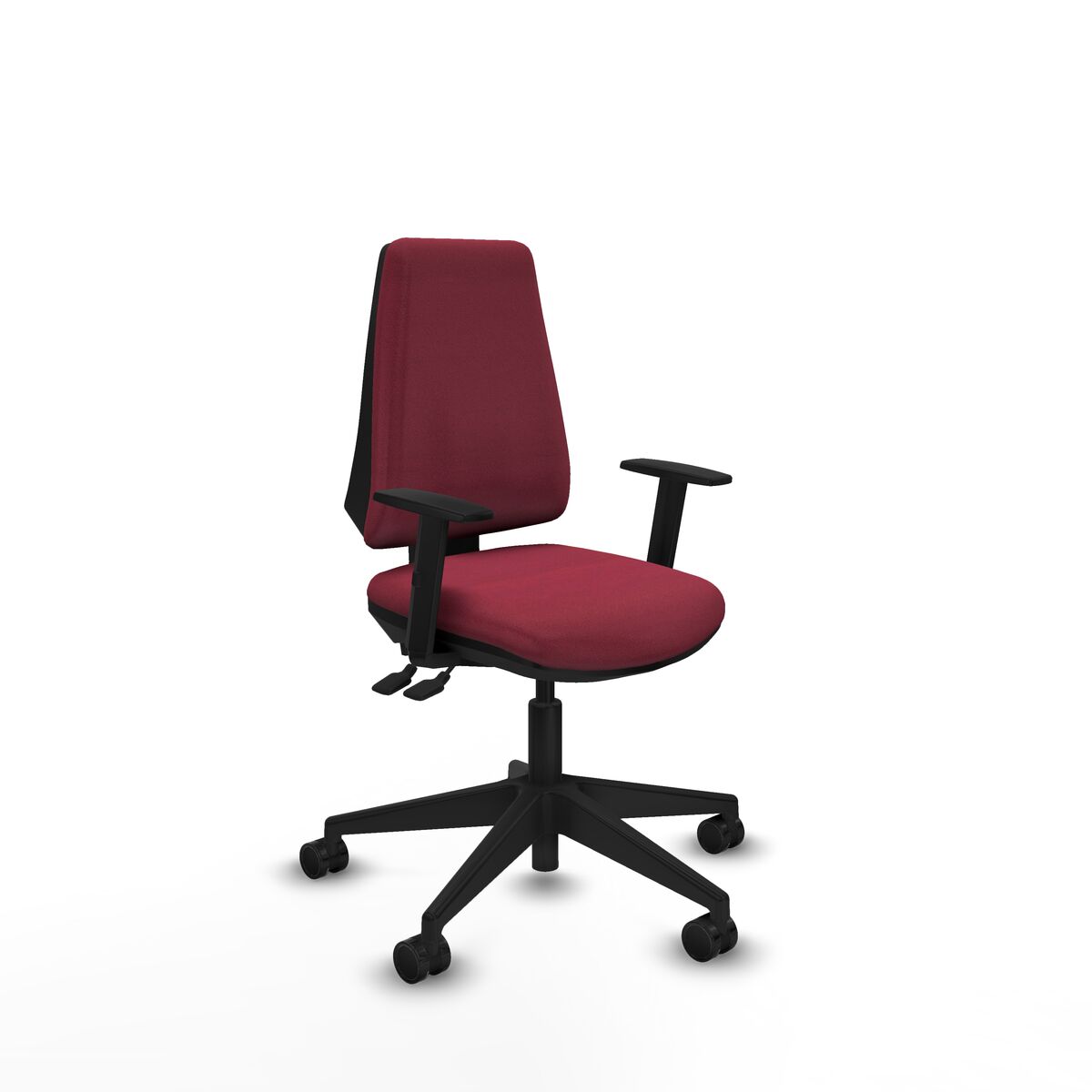 Kontorsstol Piqueras y Crespo b1d066n Rödbrun