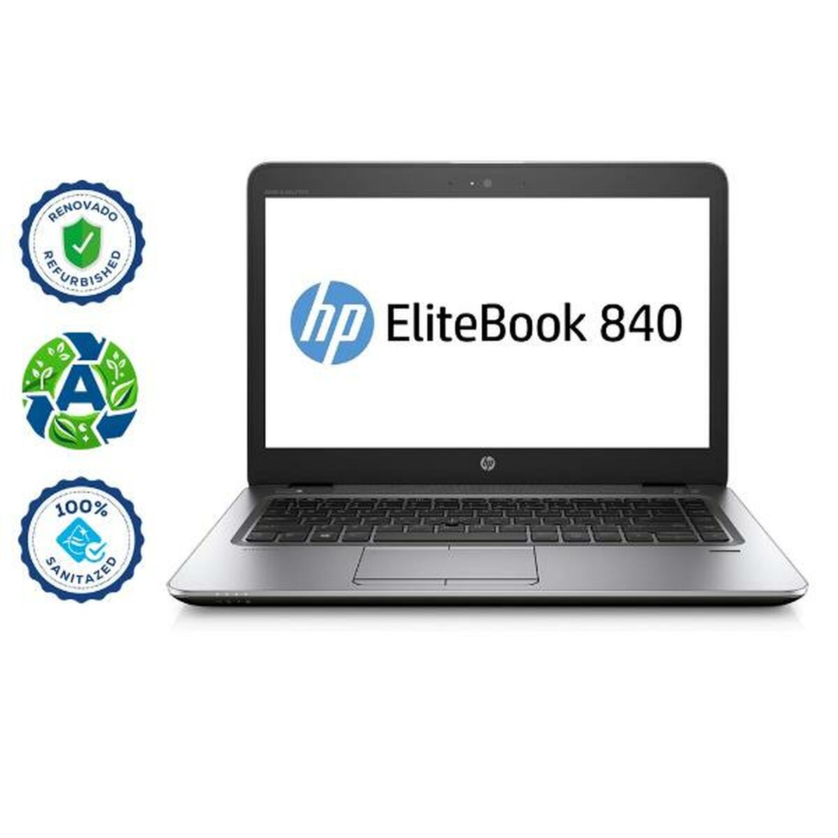 Bärbar dator HP EliteBook 840 G3 14" Intel© Core™ i5-6300U 8 GB RAM 256 GB SSD Qwerty Spanska (Renoverade A) - 2