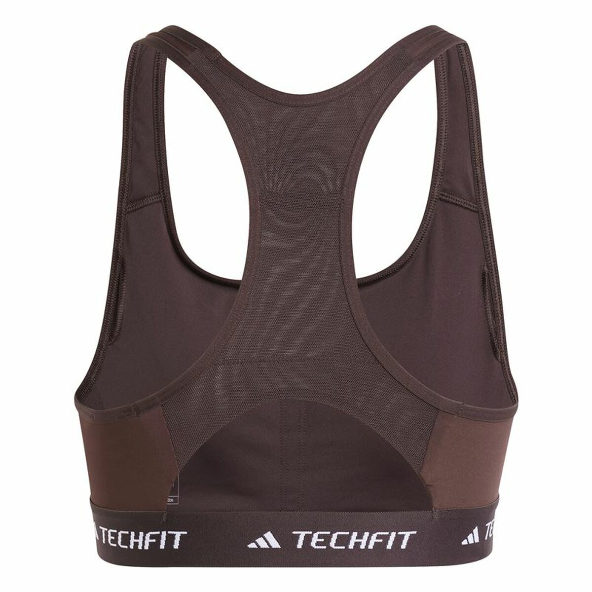 Sport-BH Adidas Techfit Medium Brun - 2