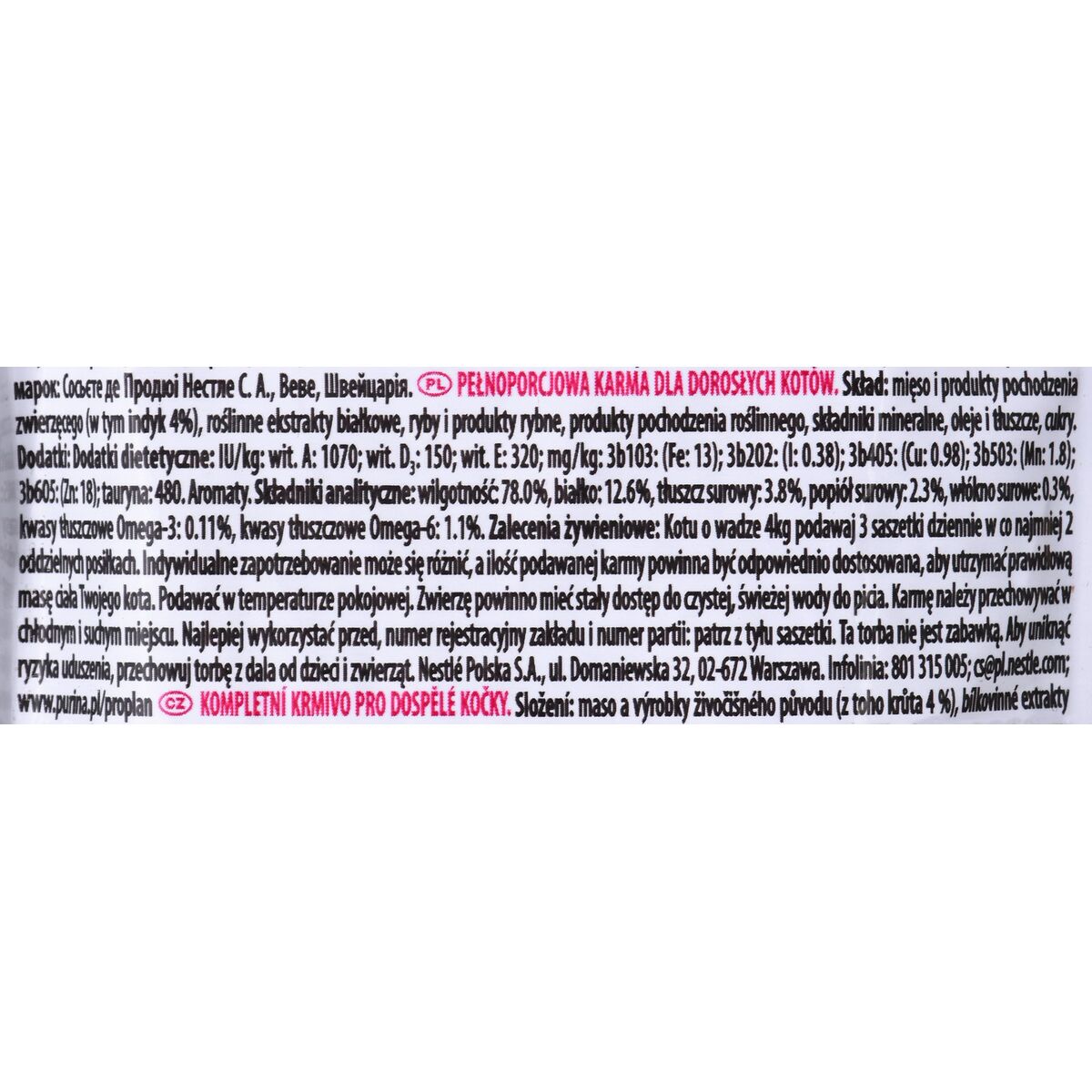 Kattmat Purina Pro Plan Delicate 85 g - 2