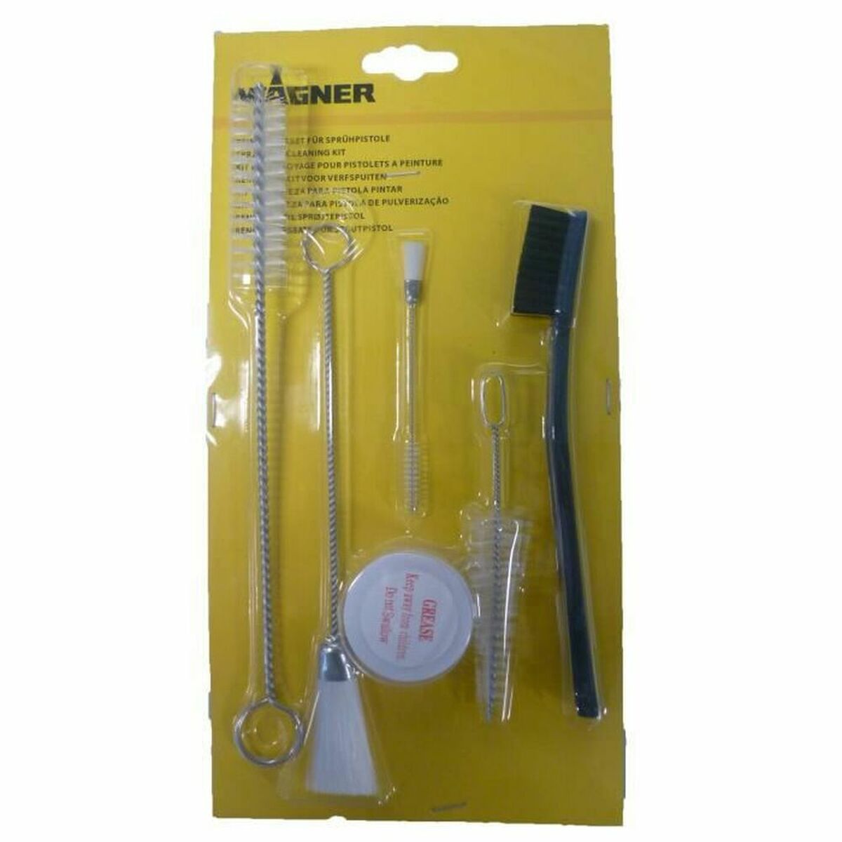Rengörings & Lagrings-kit Wagner 2354639 Färgpistol 6 Delar - 2