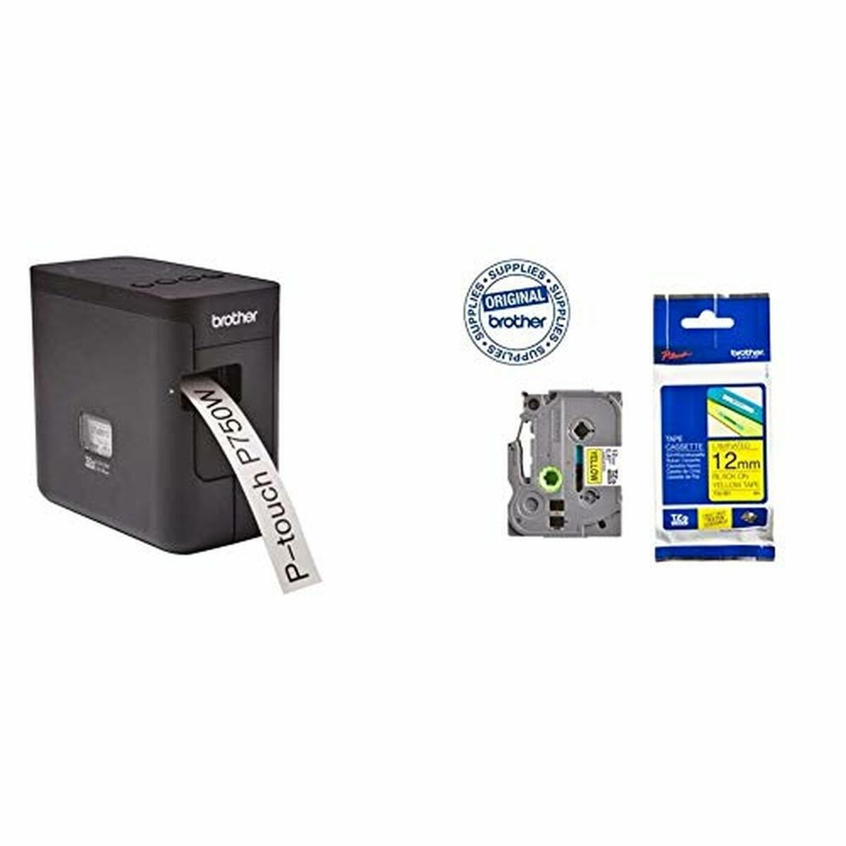 Termisk Etikettskrivare med WiFi Brother PT-P750W - 3