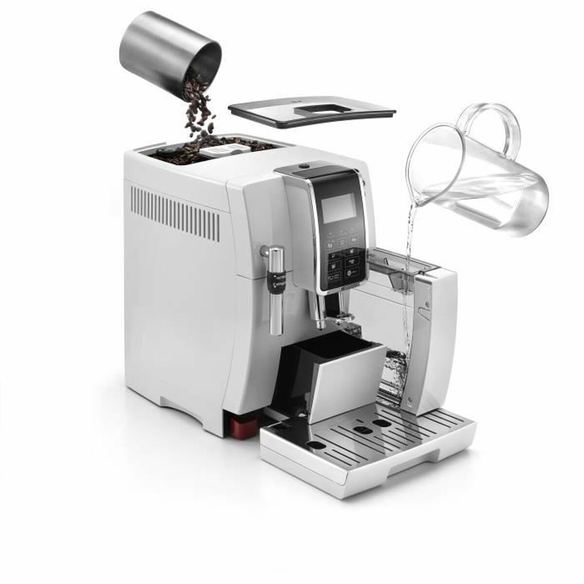 Superautomatisk kaffebryggare DeLonghi 0132220020 1450 W Vit 1450 W 15 bar - 2