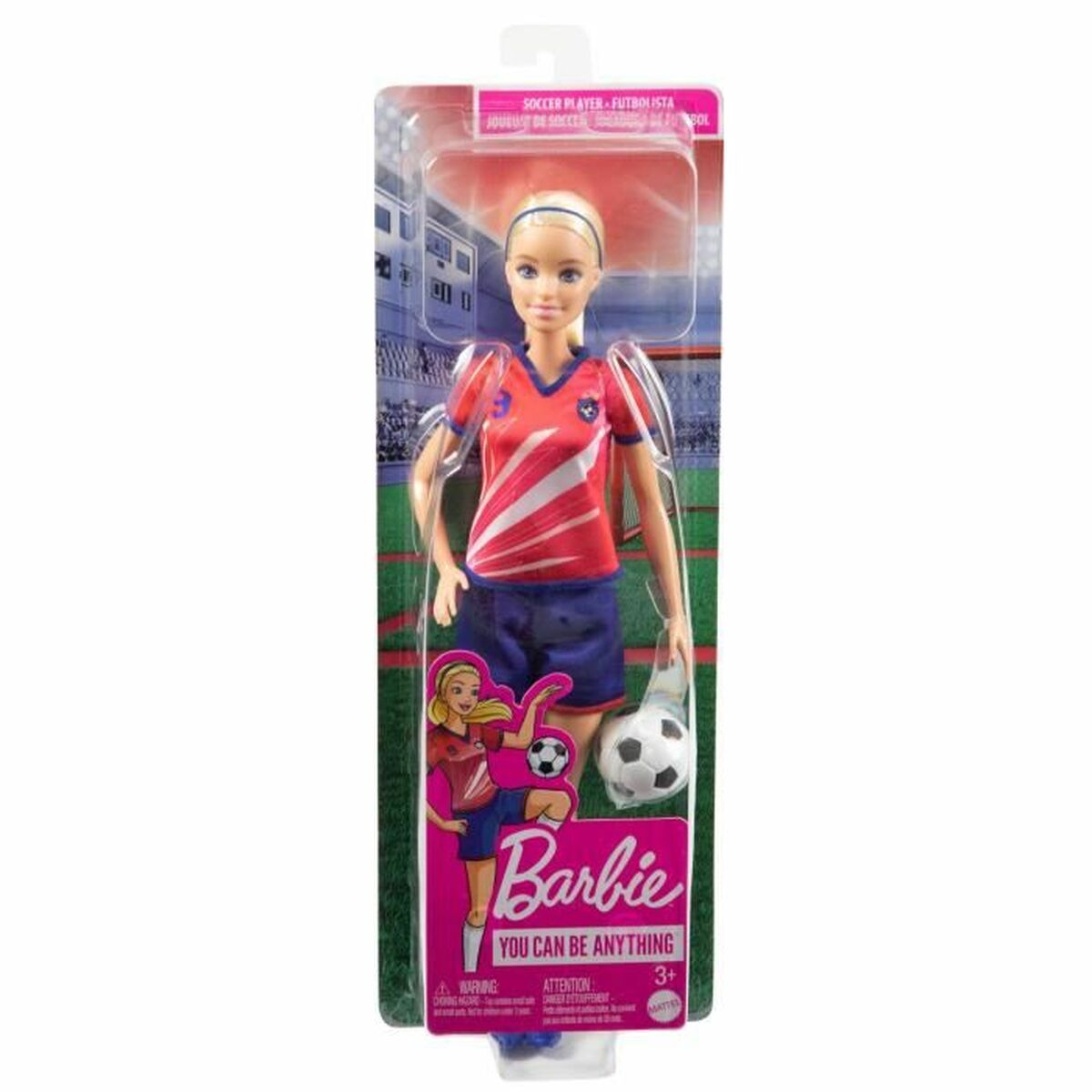 Docka Barbie Footballer - 5