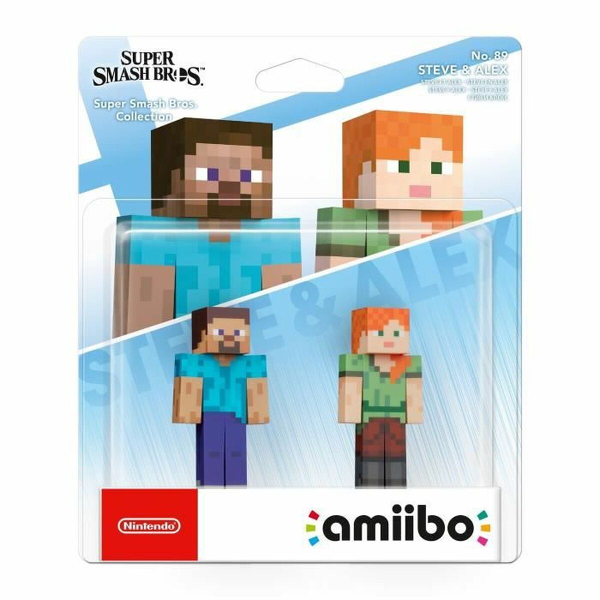 Samlingsfigurer Nintendo Steve & Alex N°89 - 2