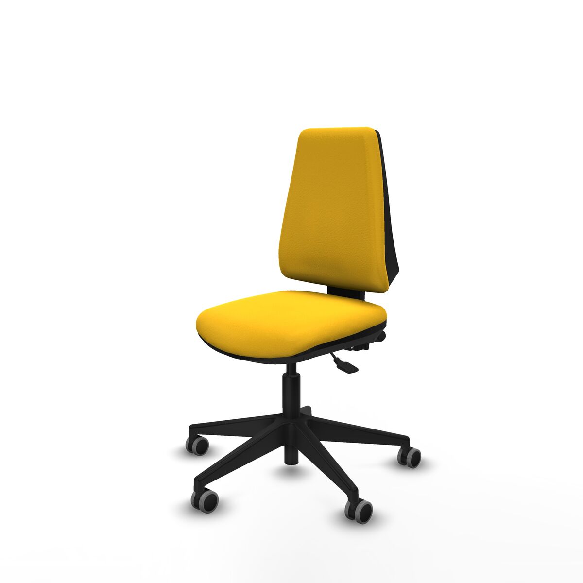 Kontorsstol Piqueras y Crespo B00066G Gul - 2