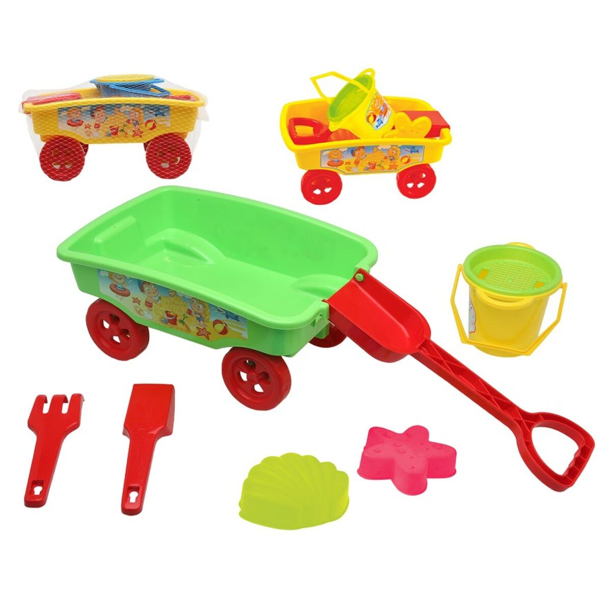 Strandleksaker set 35 x 25 cm - 2
