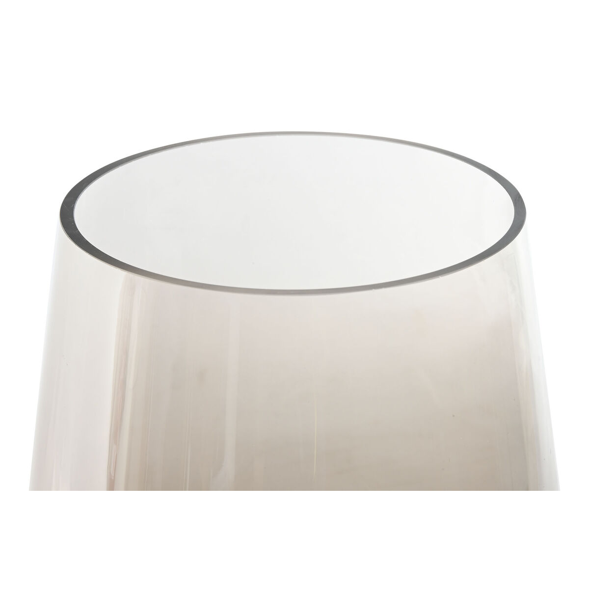 Ljusstakar Home ESPRIT Transparent Glas 24 x 24 x 43 cm - 2