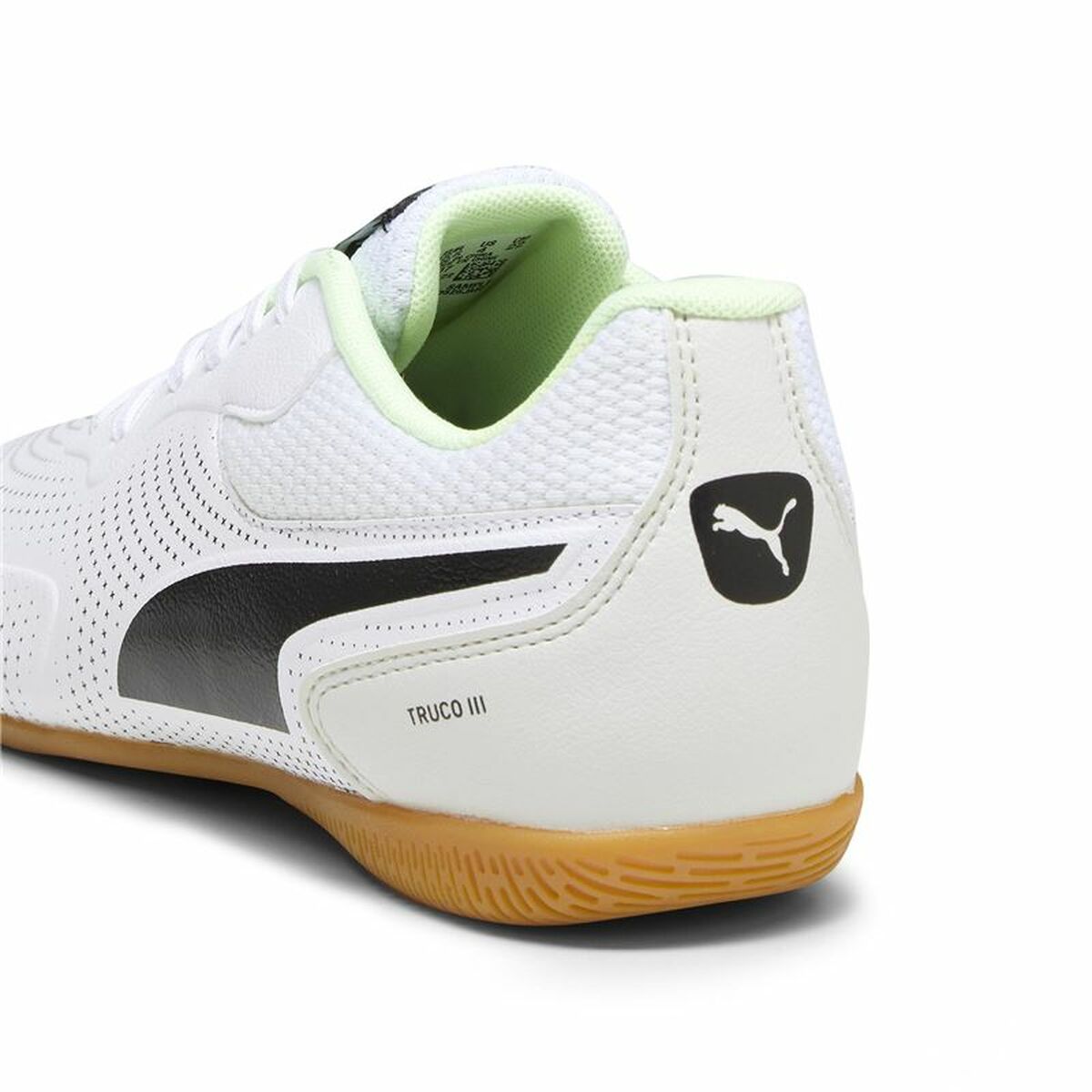 Fotbollsskor för barn Puma Truco III Vit - 5